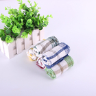 Colorful Household Cotton Dish Towels With Yarn Dyed Checked Design 30*30cm