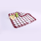 Colorful Household Cotton Dish Towels With Yarn Dyed Checked Design 30*30cm