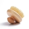 ماساژور بدن گرد چوبی برس حمام برس موی طبیعی لایه بردار