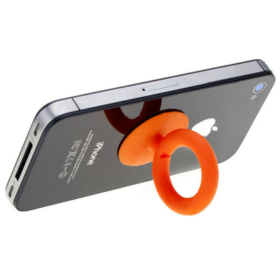 چین Multipurpose Portable Headphone Cable Clips Plastic Cell Phone Stand کارخانه