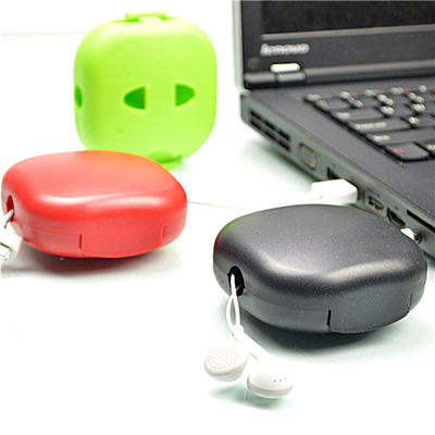 چین قابل حمل رنگارنگ خانواده محصولات USB مدیریت کابل پیچنده هدفون کابل کارخانه