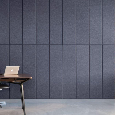 100٪ پلی استر پالتو 3d پانل های دیواری ضد صوتی دوستانه زیست محیطی