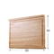 تخته برش بلوک چوبی پخت دو طرفه 80x50 سانتی متر برای مصارف خانگی