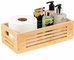 12x6x4 اینچ چوبی طبیعی بامبو جعبه ذخیره سازی چوب صندوق برای ذخیره سازی تزئینی
