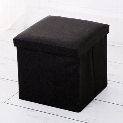 جعبه های نگهدارنده کتانی صندلی روکش دار مکعب عثمانی 30*30*30 سانتی متر